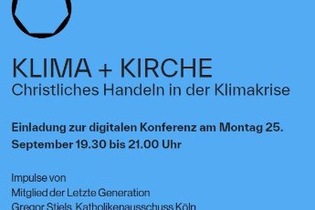 Klima und Kirche - Christliches Handeln in der Klimakrise
