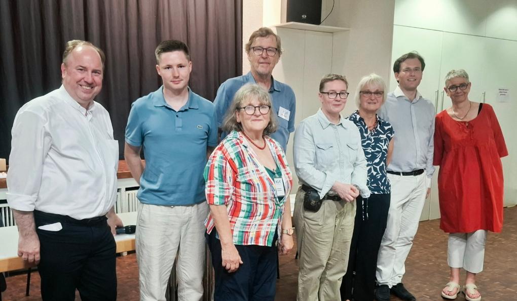 Der neue Vorstand, es fehlen Benjamin Heidkamp und Christoph Bischoff
