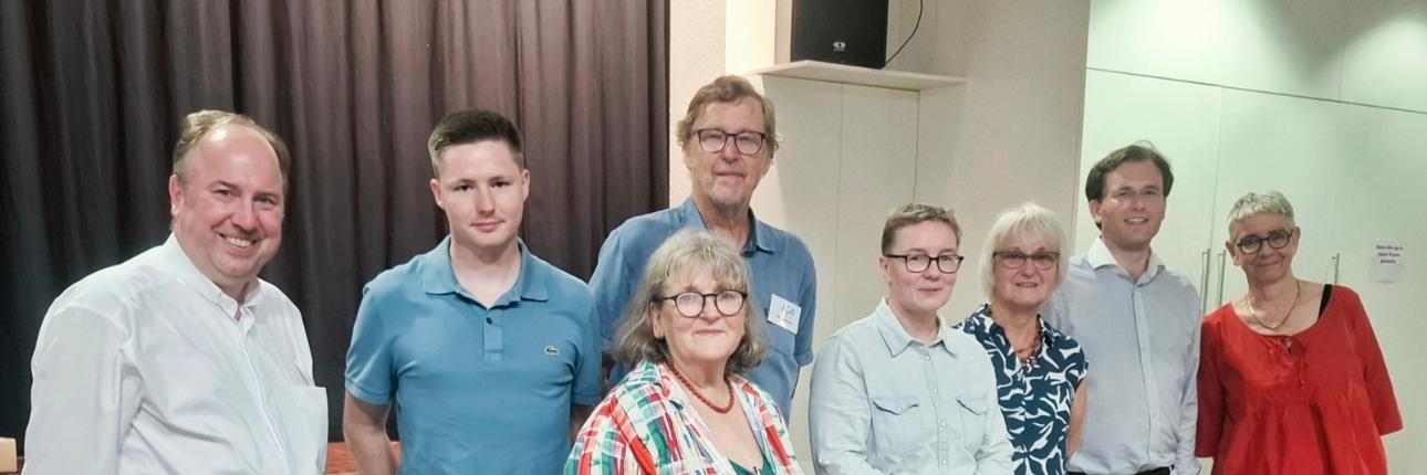 Der neue Vorstand, es fehlen Benjamin Heidkamp und Christoph Bischoff