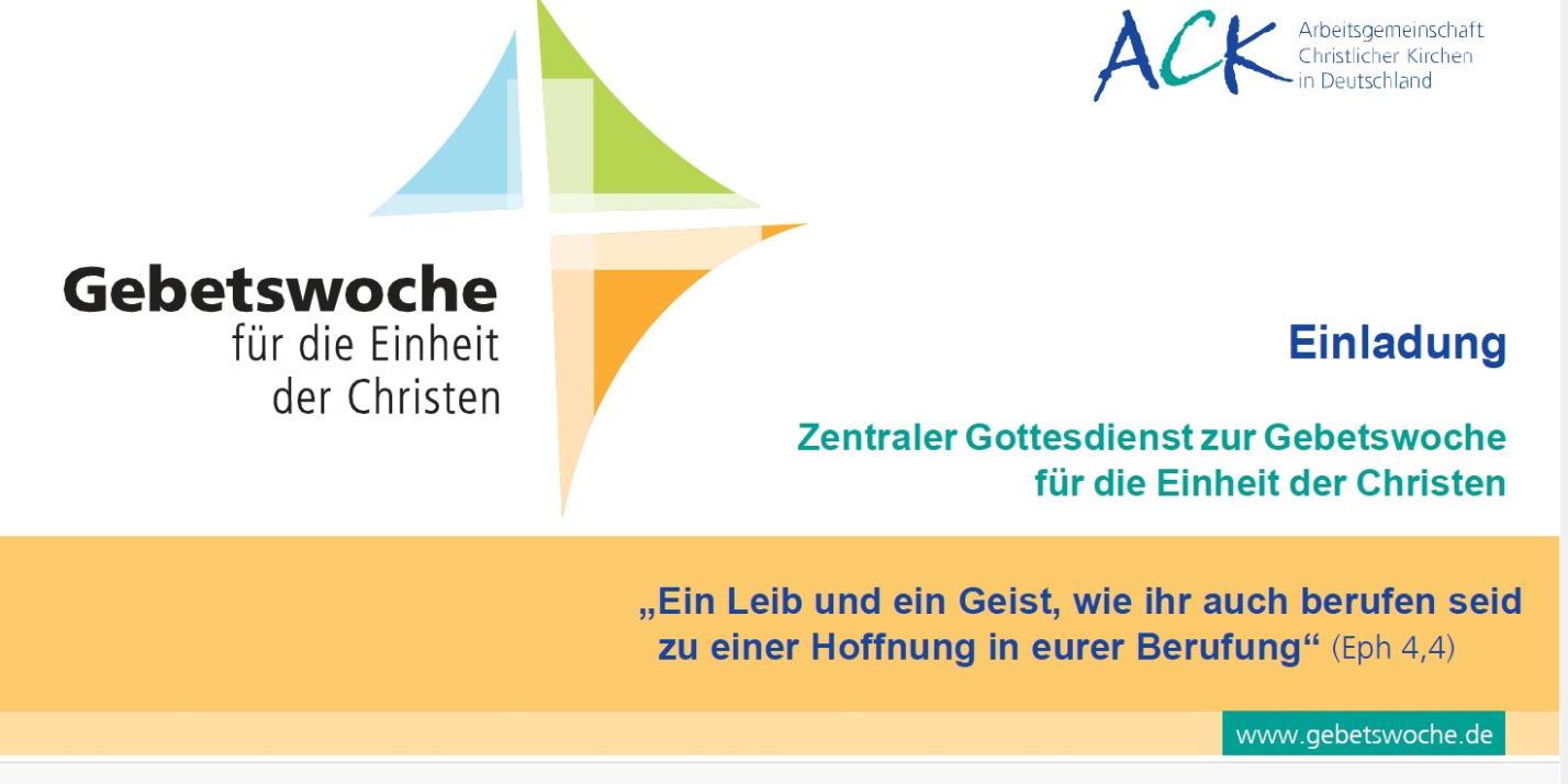 Herzliche Einladung zum zentralen Gottesdienst für die Einheit der Christen am 25.1.2026 um 17 Uhr in der Diözesankirche St. Sahak-St. Mesrop in Köln