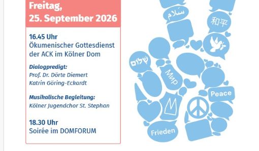 Zum Frieden verpflichtet - Köln lass uns reden...