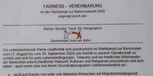 Erklärung des Sprechers des Kölner Runden Tisches für Integration und der Ombudsleute
