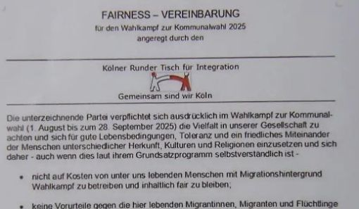 Erklärung des Sprechers des Kölner Runden Tisches für Integration und der Ombudsleute