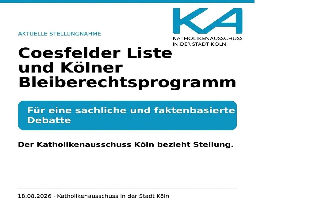 Für eine sachliche und faktenbasierte Debatte