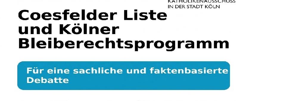 Für eine sachliche und faktenbasierte Debatte